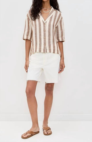 Faherty - Palma Linen Camp Shirt