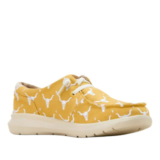 Ariat - Women's Hilo Doodle Steer Head Slip On Shoe
