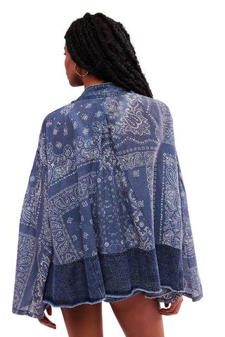 Free People - BANDANA DREAMS BED JACKET