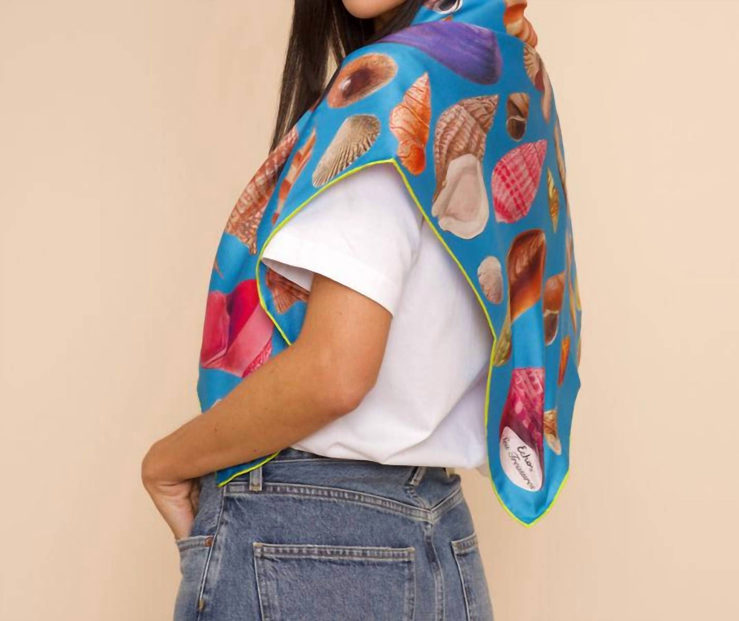 Echo - Women's Sea Treasures Silk Scarf
