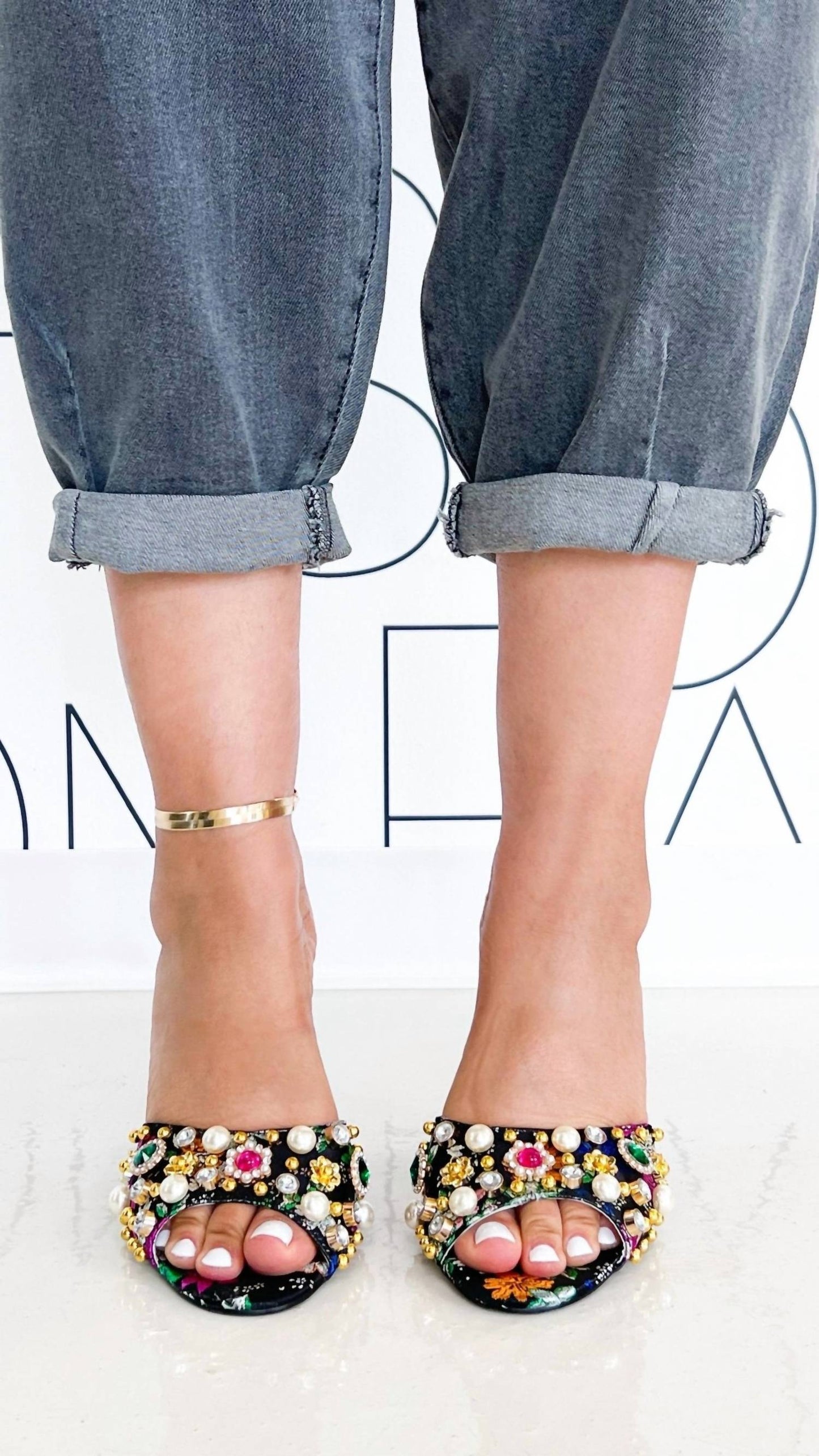 Azalea Wang - Women's Judith Embellished Heels