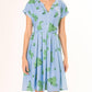 Area Stars - Floral Belted Dress