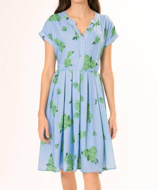 Area Stars - Floral Belted Dress