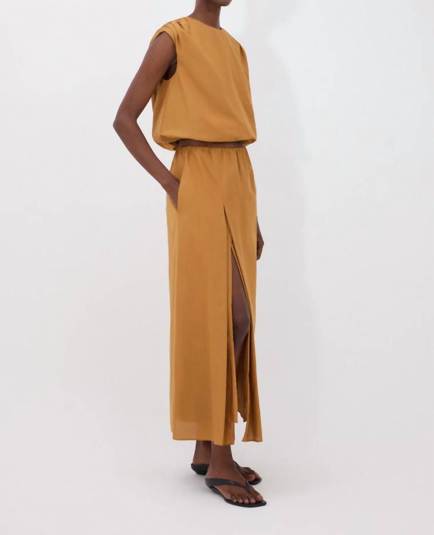Loulou Studio - Carmen Long Gathered Skirt