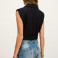 Ba&Sh - Nova Lapel Collar Top