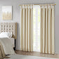 Twist Tab Total Blackout Window Curtain Panel Champagne 50x95