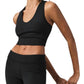 Alo Yoga - Cropped Racerback Tank Top