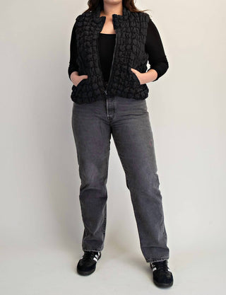 The Curve La - Plus Size Quilted Puffer Vest