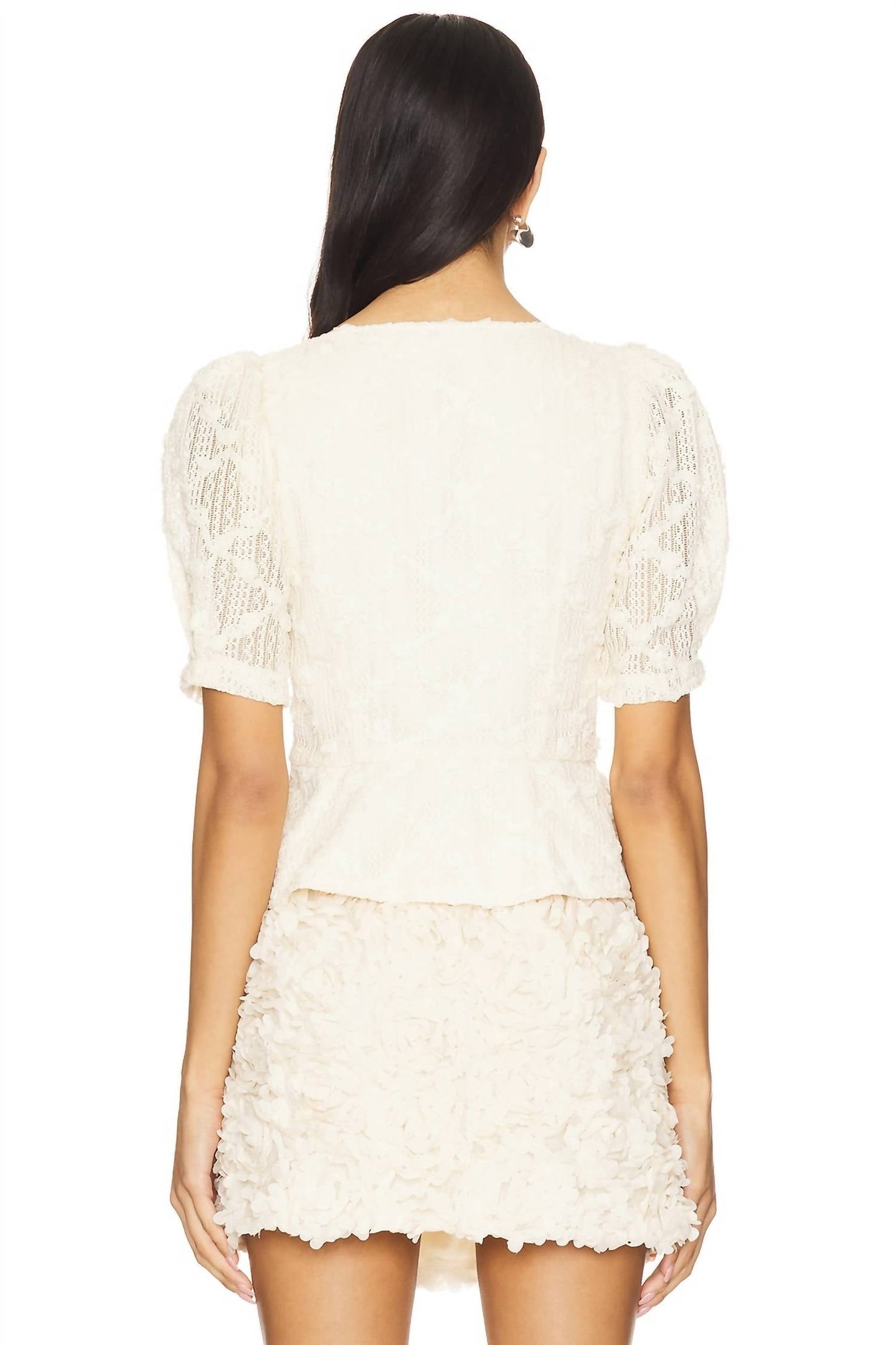 Astr - Cherian Floral Lace Top