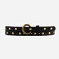 Amsterdam Heritage - Women's Chloe Vintage Studded Skinny Belt