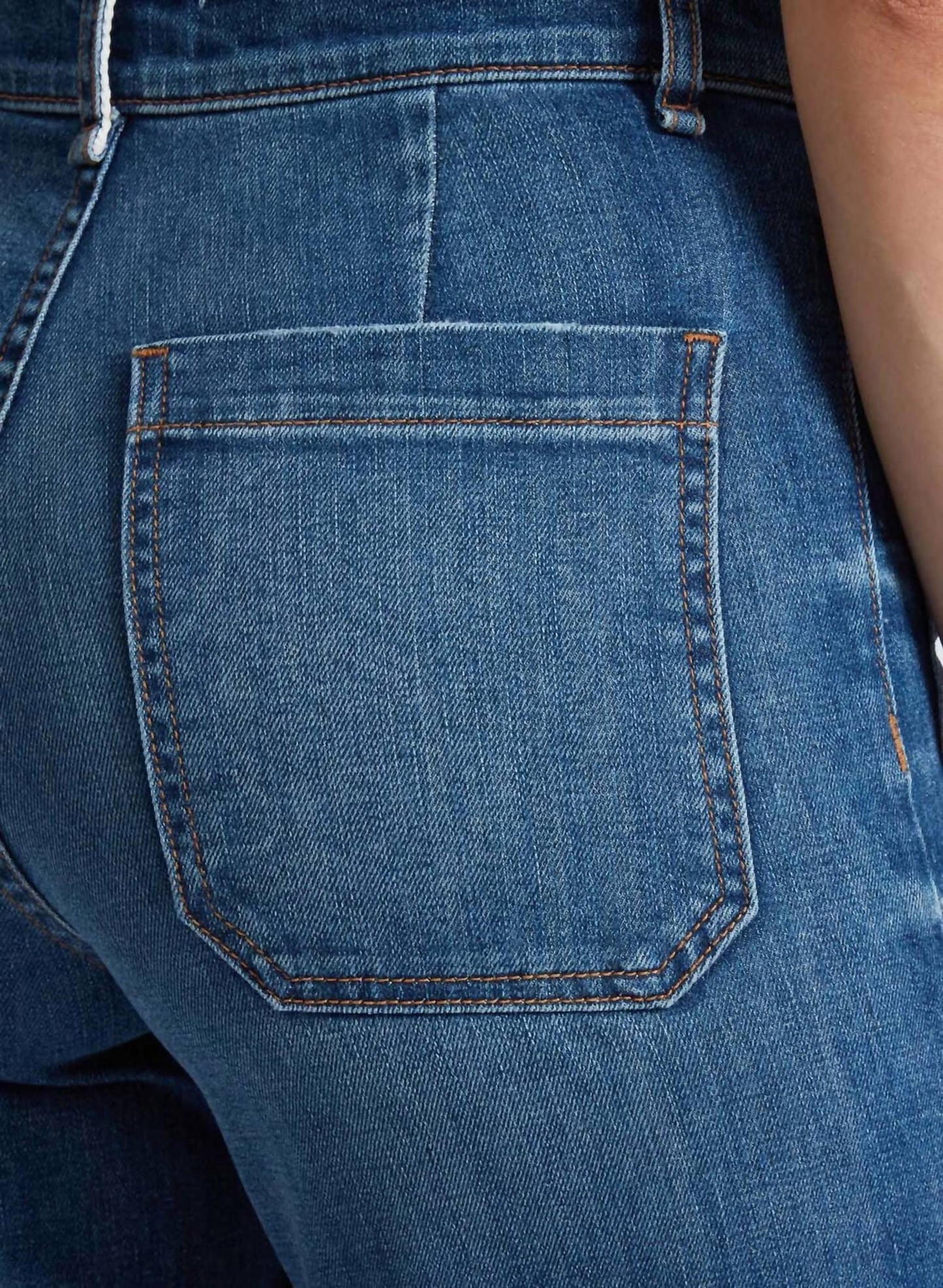 Askk Ny - Sailor Vintage Gunnison Cropped Wide Leg Jeans