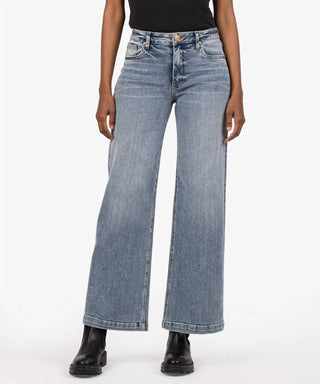 Kut From The Kloth - High Rise Wide Leg Jeans