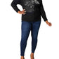 Double Take - Shimmering Sequin Dolman Sweater