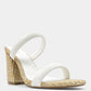 Shu Shop - Women's Gardenia Strap Raffia Heel Sandal