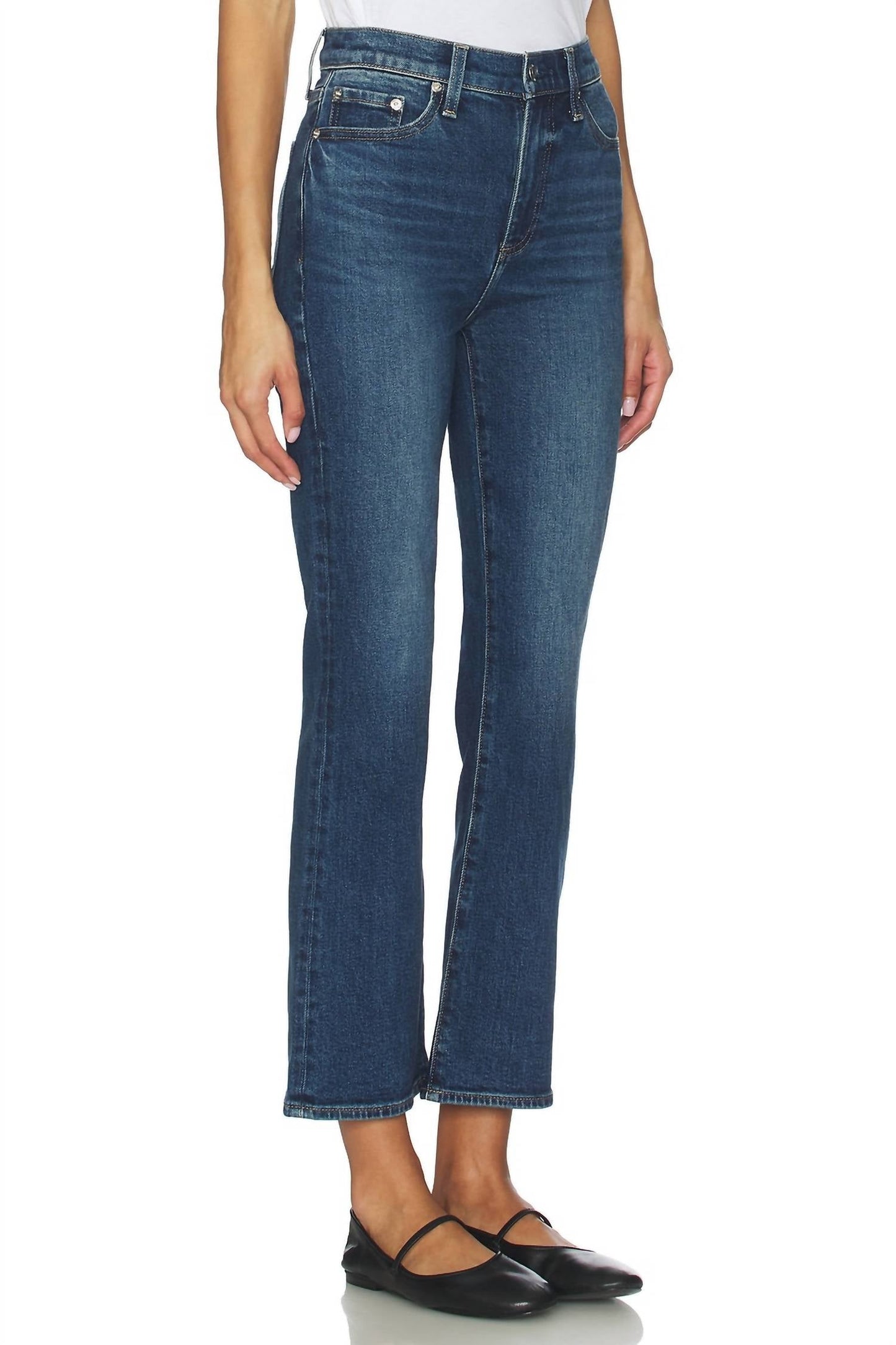 Pistola - Lennon High Rise Crop Boot Jean