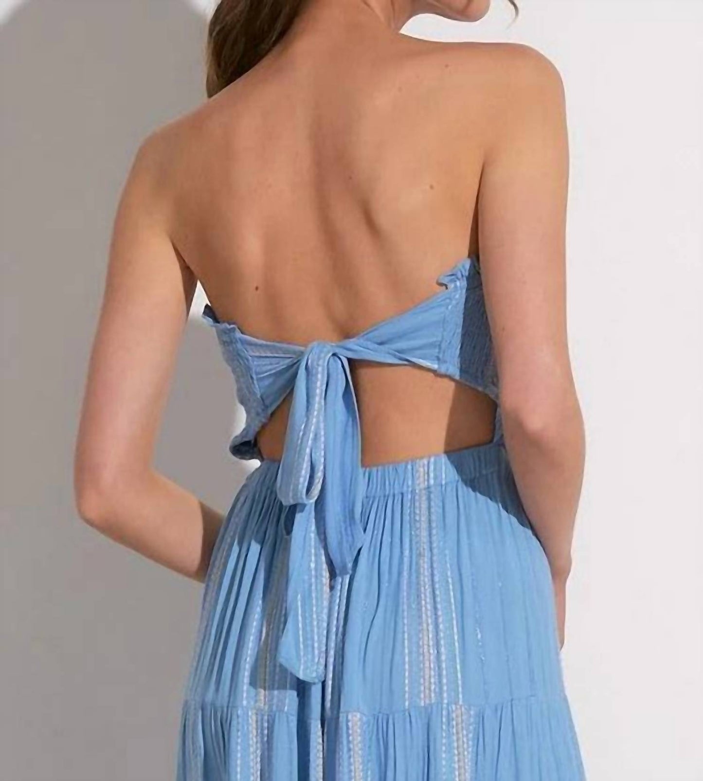 Elan - Aria Strapless Maxi Dress