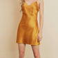 Dress Forum - Sleeveless Satin Mini Dress