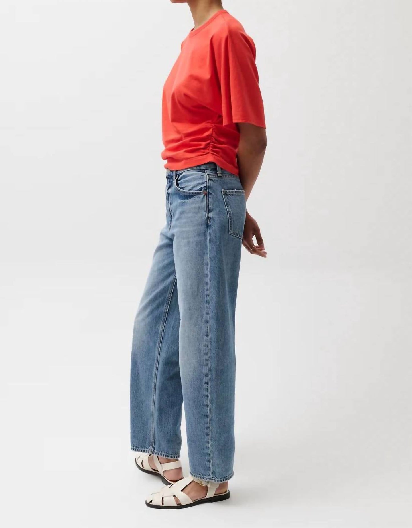 Pistola - Wes High Rise Barrel Jean
