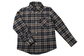 Dr. Kid - Toddler Boy Plaid Button-down Shirt