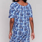 Charlie B - Lily Print Off Shoulder Knit Top