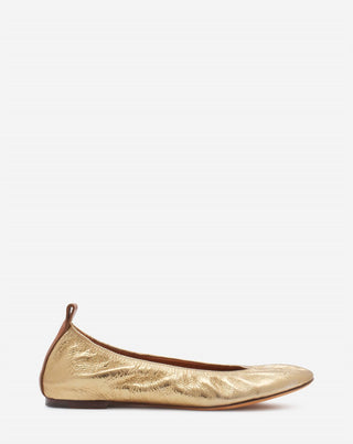 Lanvin - Women's Leather Ballerina Flat Shoes