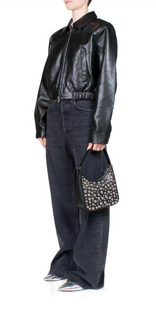 Agolde - Women's Shoreditch Ski Club X Essie Recycled Leather Jacket