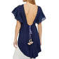 Free People - Fiesta Nueva Embroidered Open-Back Top