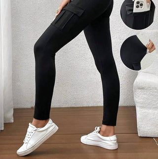 Rockstar Peach - Sgt Pocket Leggings