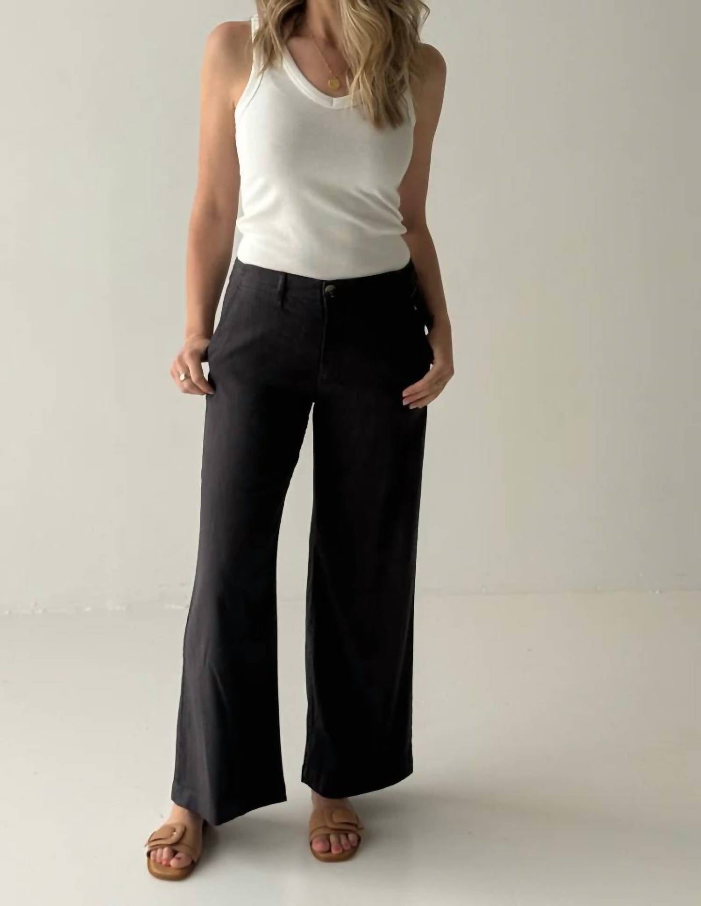 Kut From The Kloth - Women's Meg Linen Wide Leg Pant