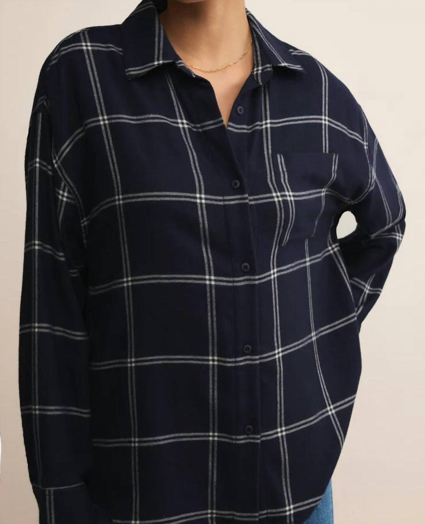 Z Supply - River Plaid Button Up Shirt