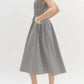 Entro - Charlotte Gingham Midi Dress