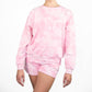 Body Wrappers - Tie Dye Drop Shoulder Sweatshirt