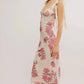 Free People - Printed Got Glam slip Dress