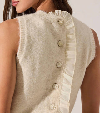 Astr - Pernille Cable Knit Sweater Tank