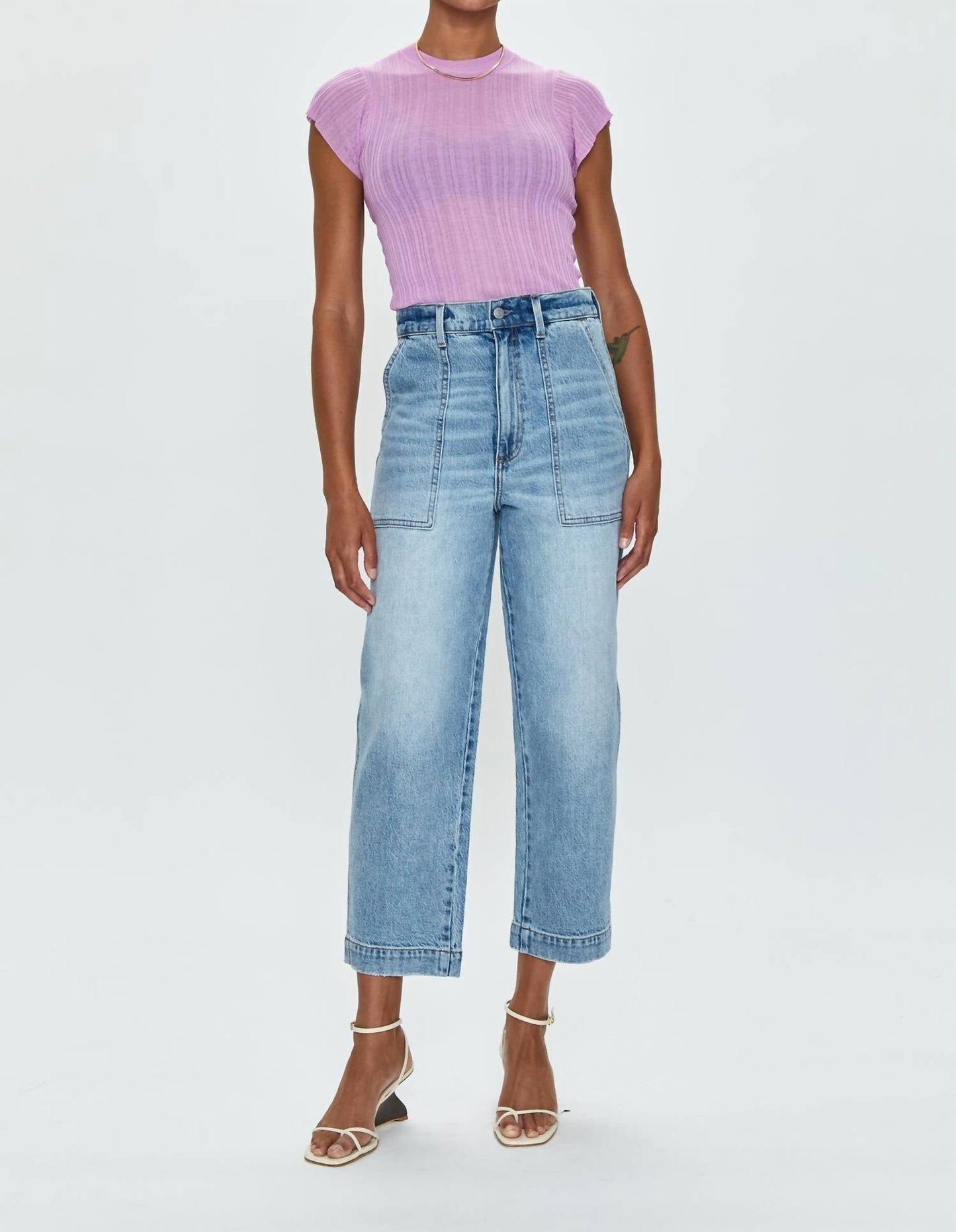 Pistola - Turner Super High Rise Barrel Jeans