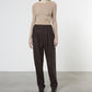 Enza Costa - TAPERED HIGH-WAIST TROUSER