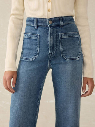 Faherty - Stretch Terry Patch Pocket Ankle Pant