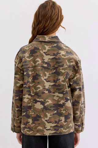 Cello - Camilla Camo Jacket