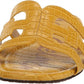 Sam Edelman - Women's Bay Slide Mule Open-toe Slip-on Leather Flat Sandals