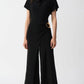 Joseph Ribkoff - Cowl Neck Wrap Front Jumpsuit