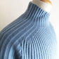 A Trip In A Bag - Men's Foggy Mock Bottleneck Sweater