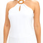 Frank Lyman - Halter Neck Ring Detail Top