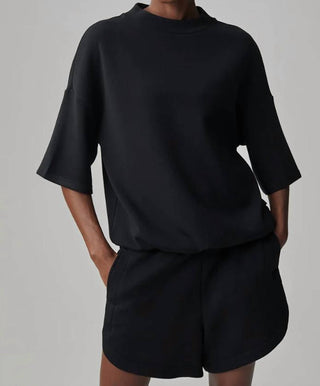 Varley - Alden Short Sleeve Sweatshirt