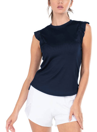 Lucky In Love - Women's Bring It On Rib Tennis Tank Top