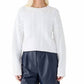 J.Crew - Cable-knit Cropped Sweater