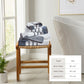 Decorative Cotton Stripe Bath Towel Set - Noelle Collection