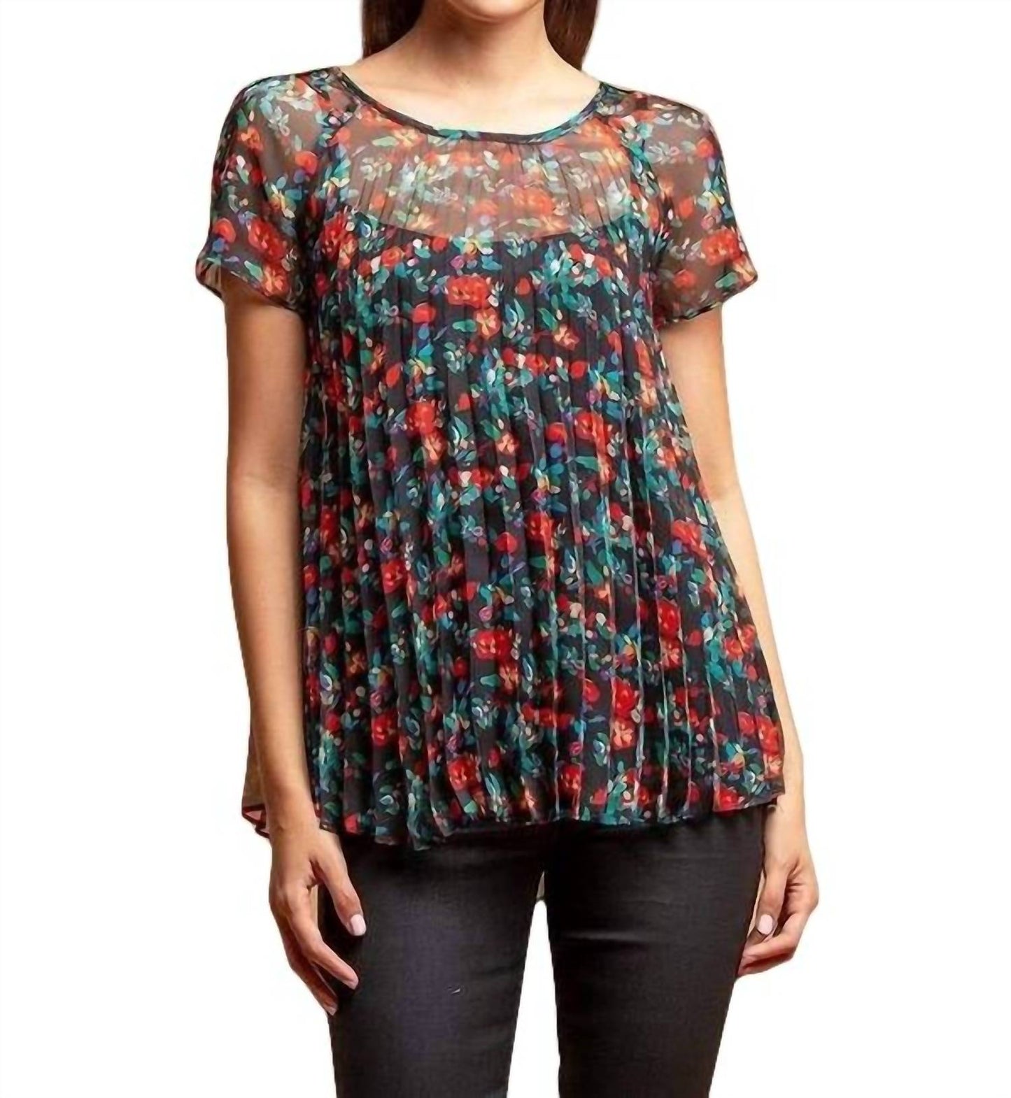 Eva Franco - Pleated Top