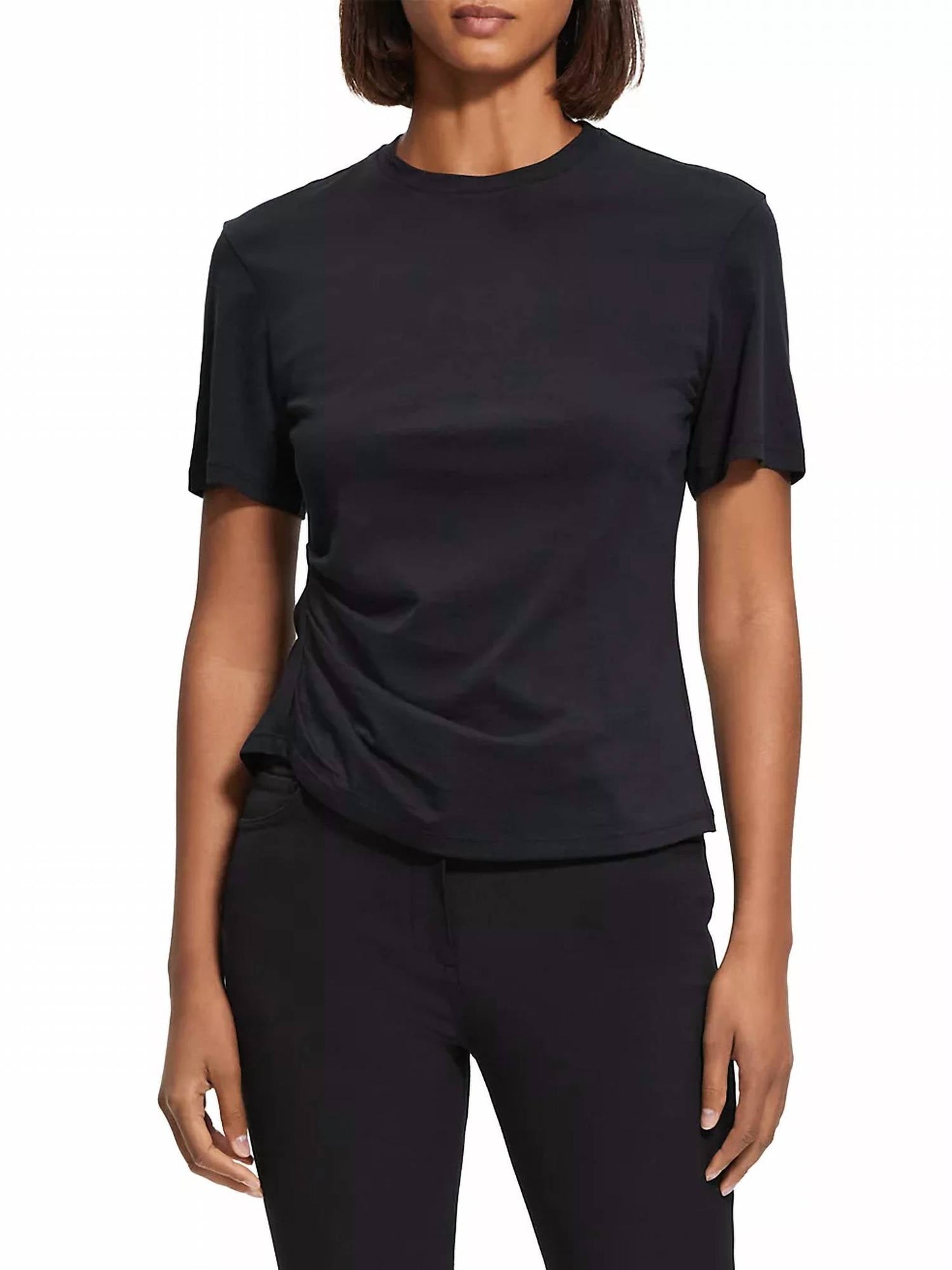 Theory - Side Drape Tee