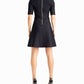 Nicole Miller - Alice Short Sleeve A-Line Dress