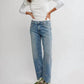 Free People - Risk Taker Mid-rise Straight Jeans
